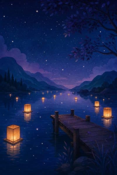 Lanterns on the Lake
