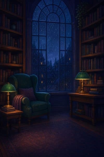 La bibliothèque après la fermeture