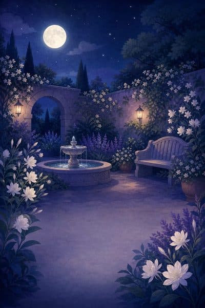 The Moonlit Garden