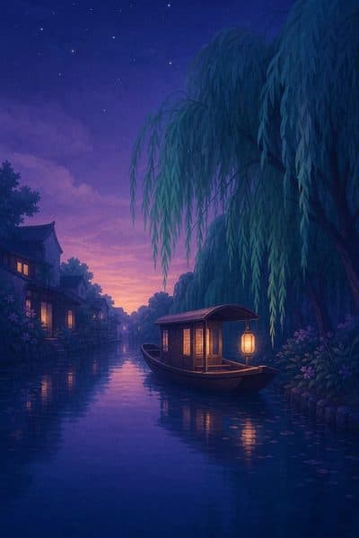 A Slow Boat on the Canal